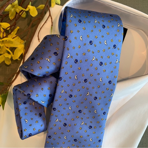 Vintage Jos A Bank the Miracle Collection 100% silk tie. - Picture 3 of 4